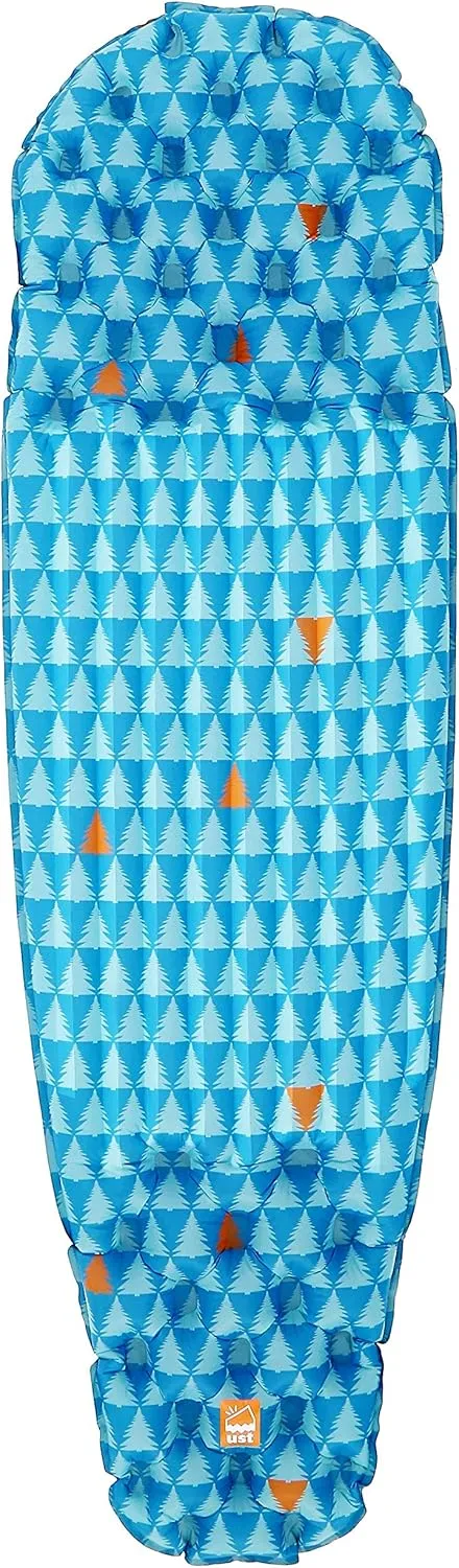 ust Freestyle Lightweight Sleeping air mat with Ultra Light Design, Pump Sack and Carry case for Backpacking, bikepacking, yakpacking, Camping and Hiking