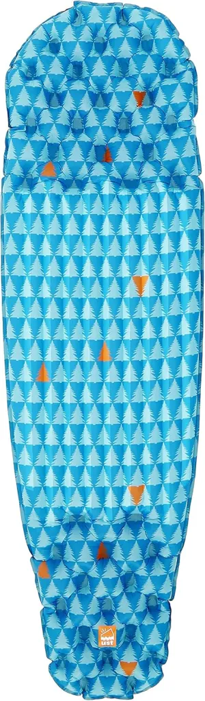 ust Freestyle Lightweight Sleeping air mat with Ultra Light Design, Pump Sack and Carry case for Backpacking, bikepacking, yakpacking, Camping and Hiking