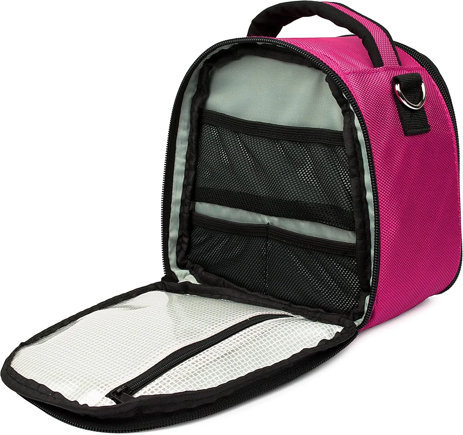 Vangoddy Laurel Magenta Carrying Case Bag for Leica SL-System, M-System, Q, APS-C System, X, Compact