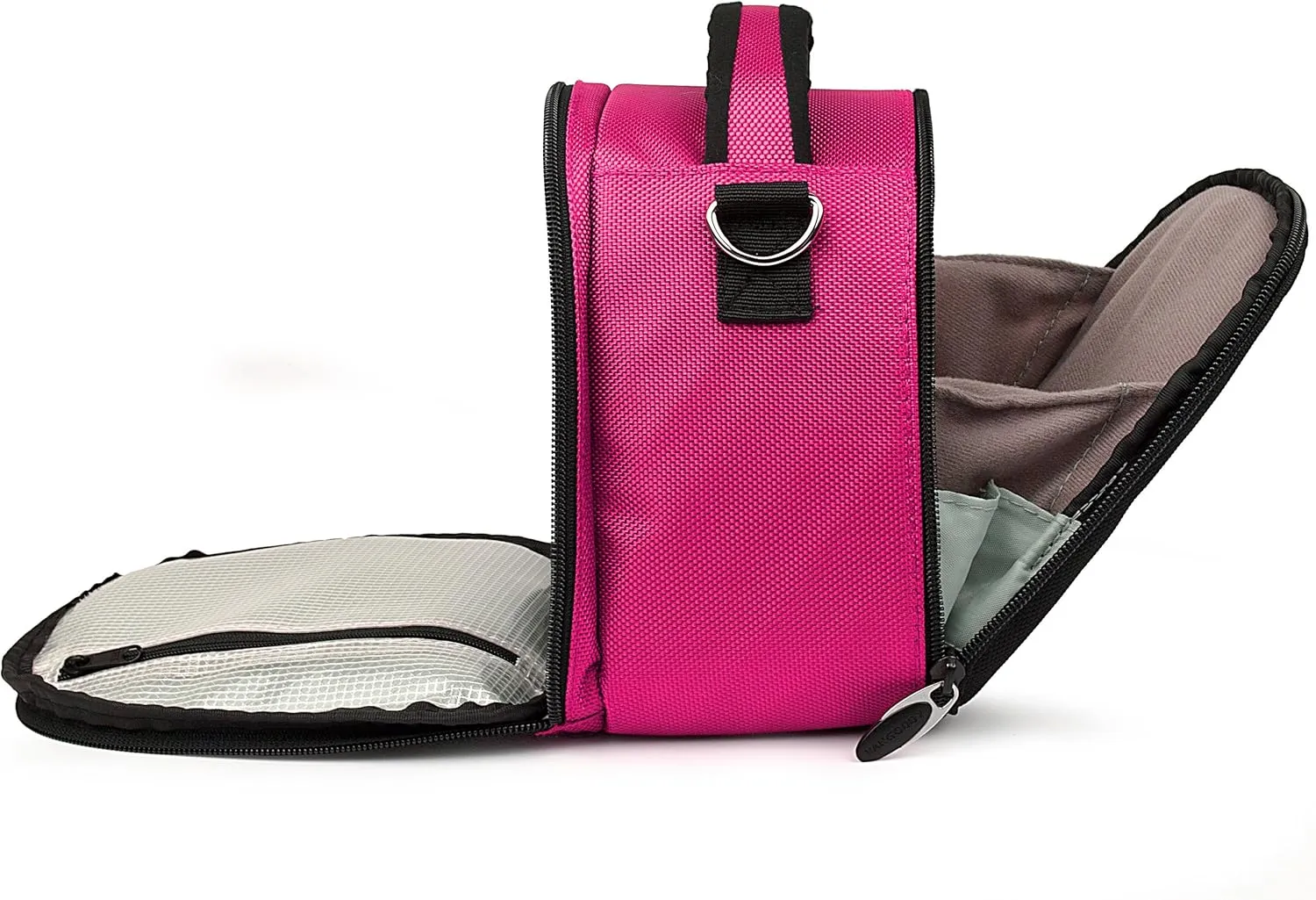 Vangoddy Laurel Magenta Carrying Case Bag for Leica SL-System, M-System, Q, APS-C System, X, Compact