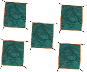 VANZACK 5pcs Professional Tent Rain Cover Wear-Resistant Outdoor Lightweight Accessory for Camping Oxford