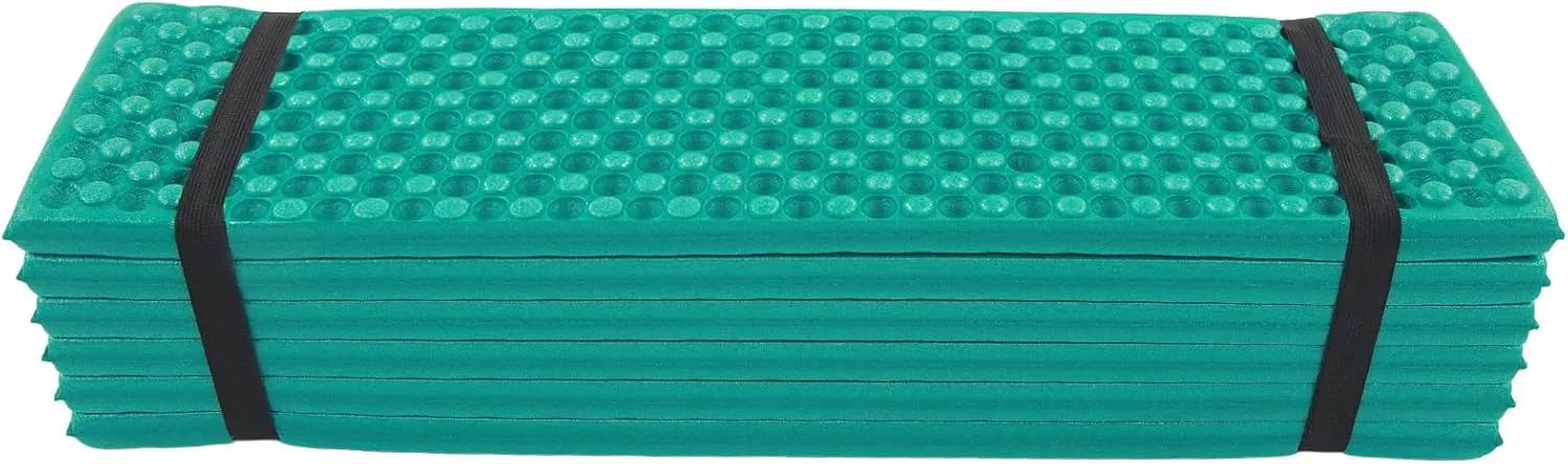 VBESTLIFE Double Egg Crate Sleeping Pad, Foldable Isolation Thickened Foam Sleep Mat for Outdoor Camping Grasslands - 186 x 57CM