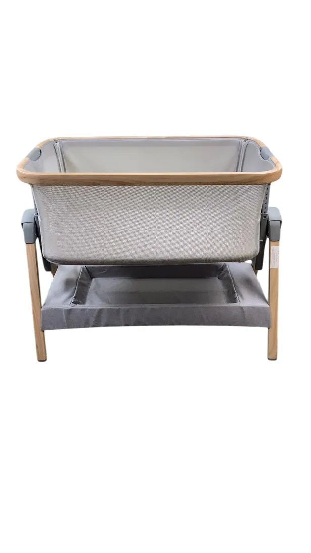 Venice Child California Dreaming Portable Bedside Bassinet, Grey/Wood