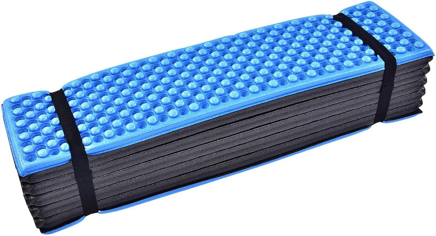 VGEBY Foam Mat,Folding Foam Mat Foam Camping Mat Folding Beach Tent Sleeping Pad Waterproof Mattress