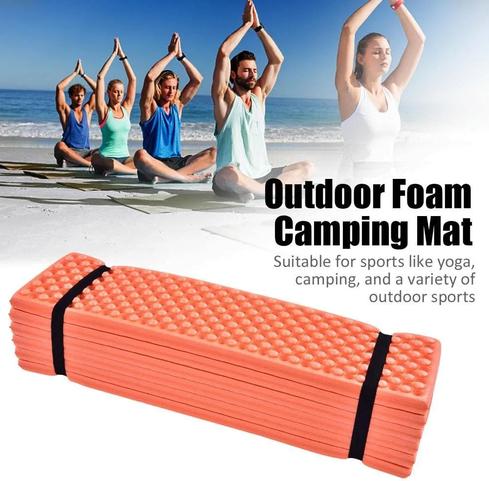 VGEBY Foam Mat,Folding Foam Mat Foam Camping Mat Folding Beach Tent Sleeping Pad Waterproof Mattress