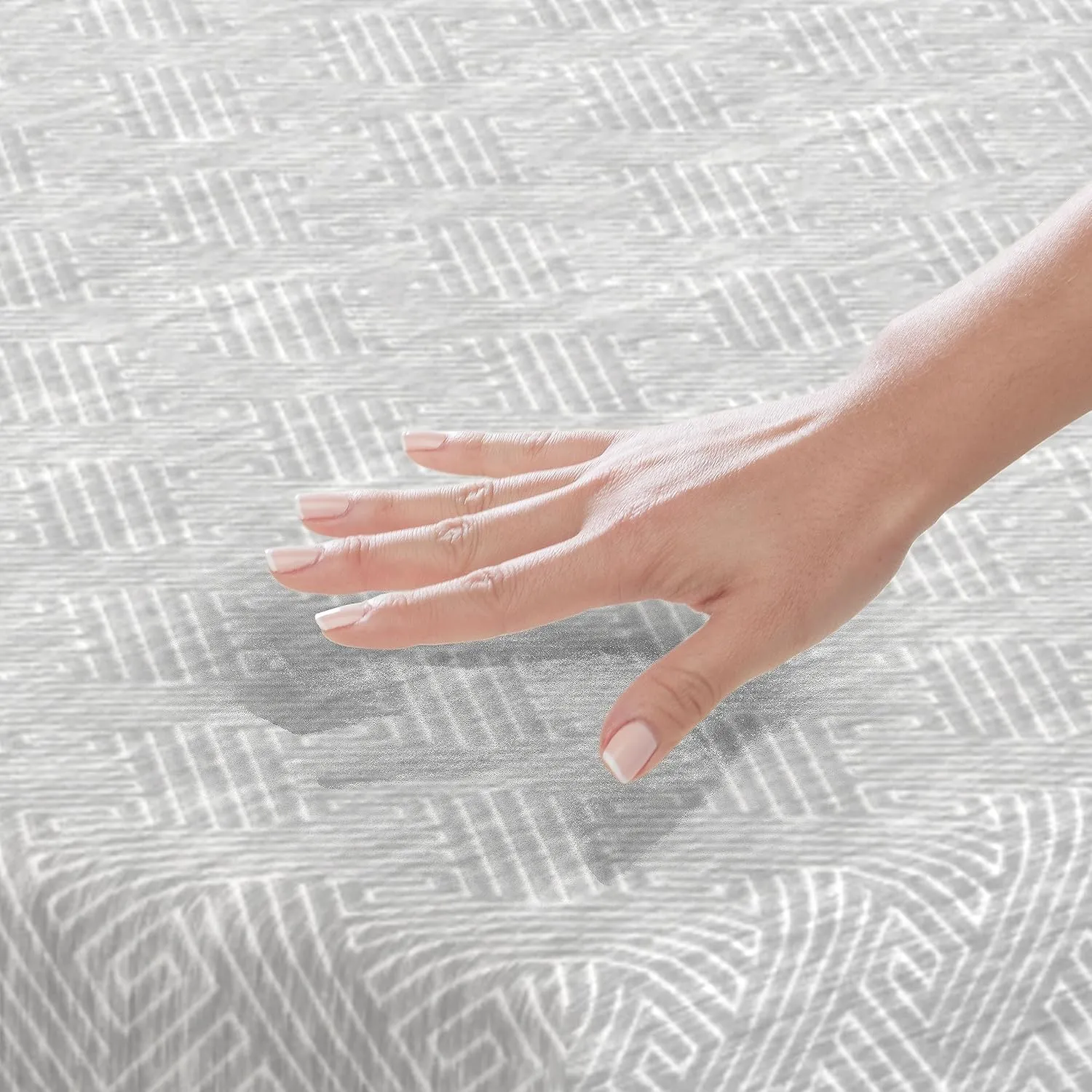Vibe Heather Grey Gel Memory Foam Mattress, CertiPUR-US and Oeko-TEX Certifed Bed-in-a-Box in Ultra Small Package, 10-Inch, Full