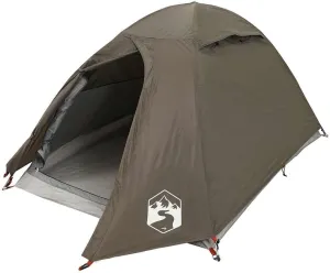 vidaXL Camping Tent Dome 2-Person Olive Green Waterproof