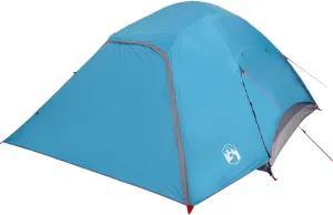 vidaXL Family Tent Dome 6-Person Blue Waterproof