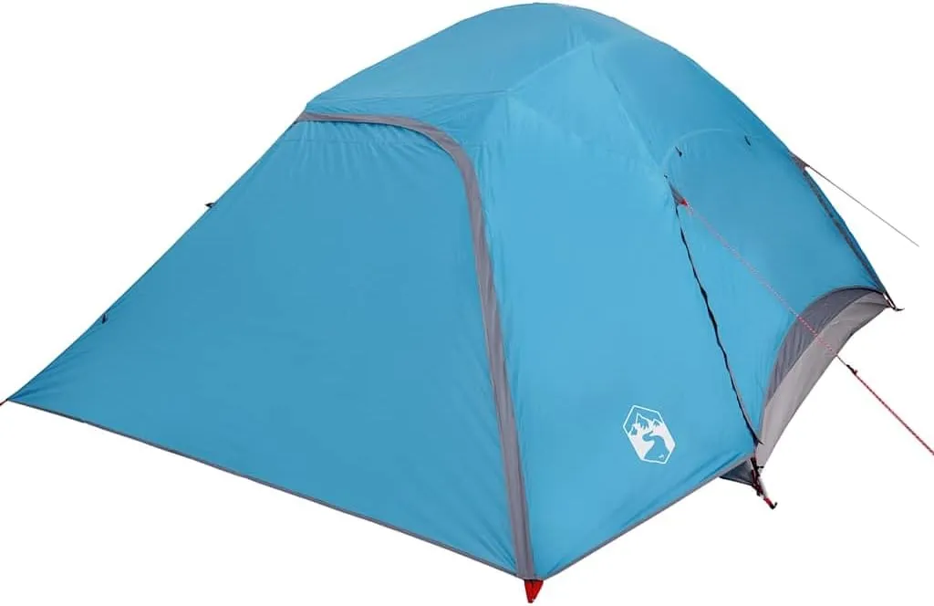 vidaXL Family Tent Dome 6-Person Blue Waterproof