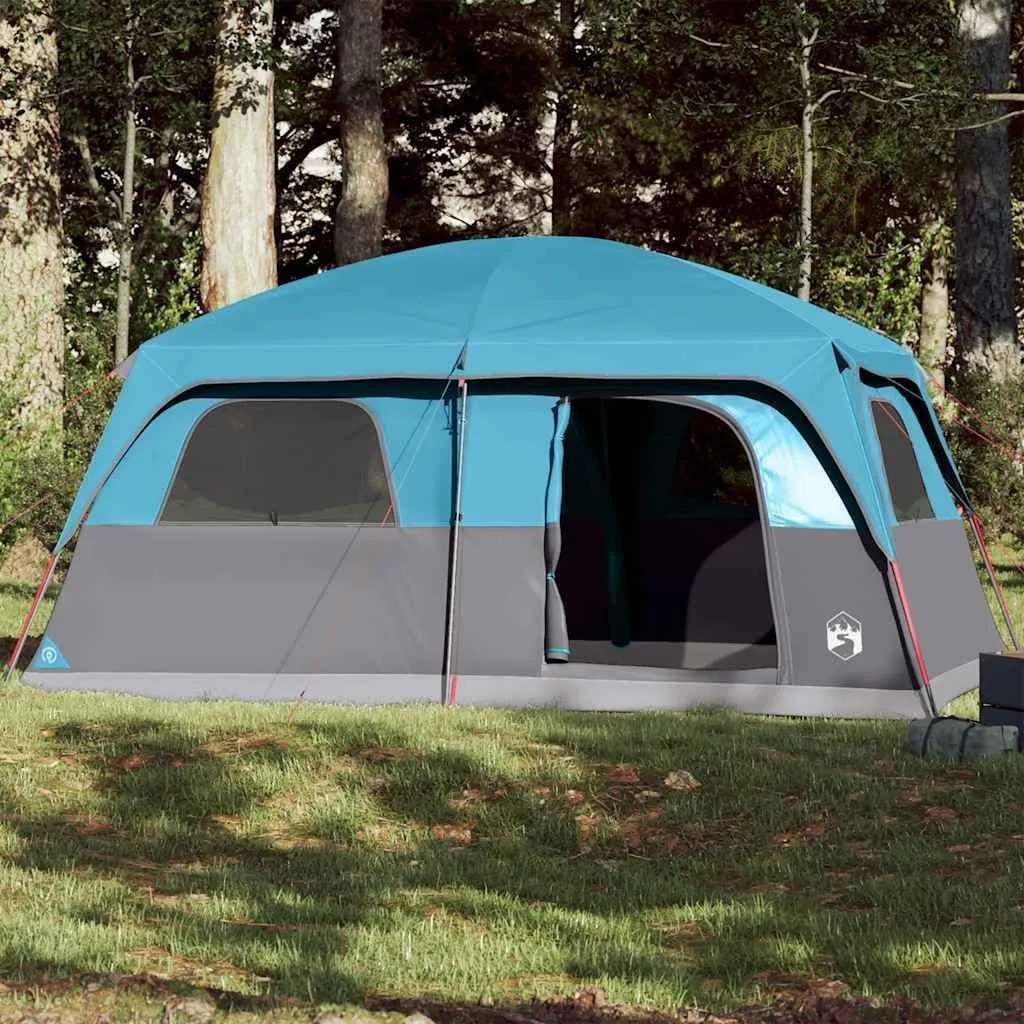 vidaXL Family Tent for 10 People Dome Tent Camping Tent Waterproof