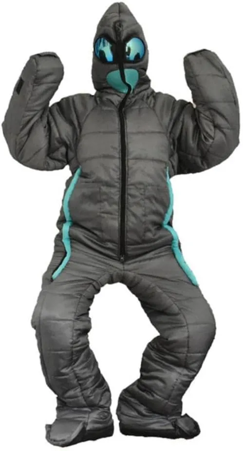 Walking Sleeping Bag Human Wearable Camping Mummy Sleeping Bag Adult Lite Warming Walking Indoor Outdoor Sleeping Bag