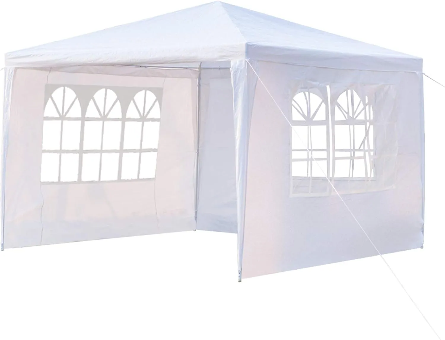 Waterproof Canopy,Waterproof Tent with Spiral Tubes,UV Block Sun Shade Canopy,Portable Instant Shade Tent,Hybrid Pop-Up Lightweight Base Leg (C)