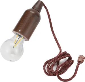 Waterproof Outdoor Tent Light Courtyard Pull Cord Light Decorative Hanging Light Battery Powered Light