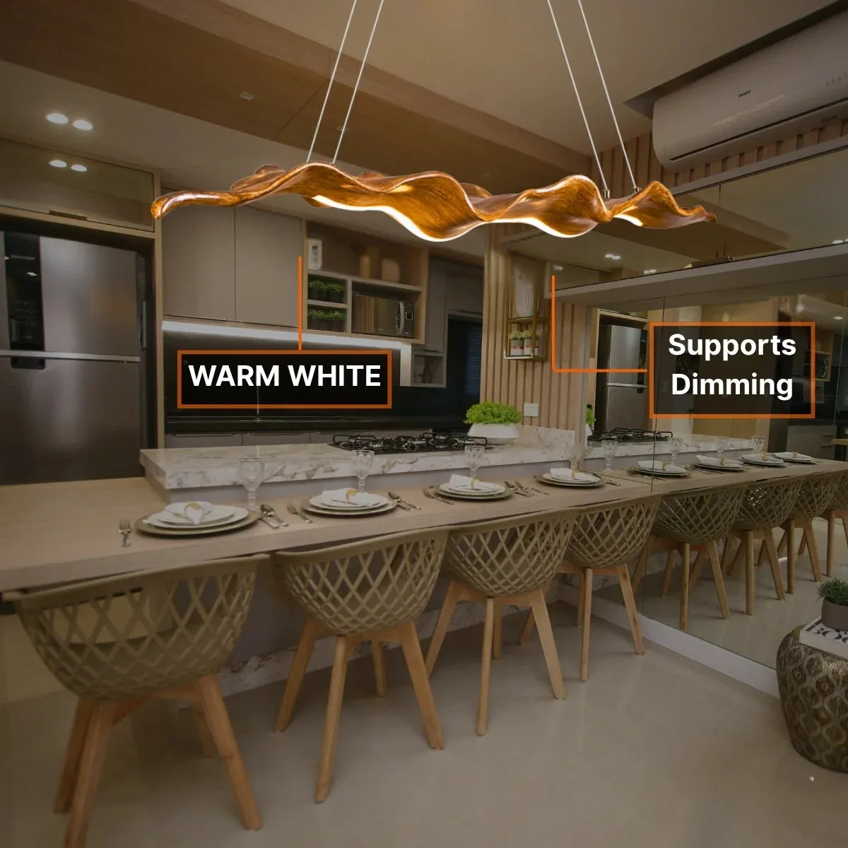 Wave Pendant Light
