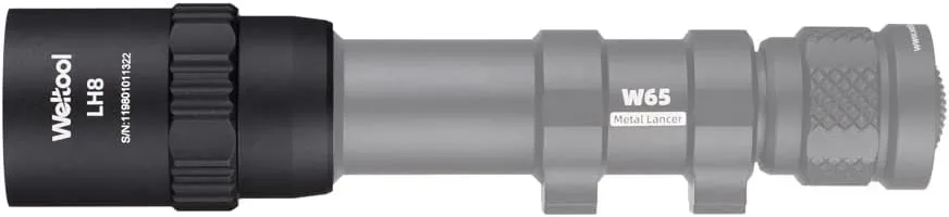 Weltool LH8 Weapon Light Head 6500K, 1750 lm 77000 cd for W65/W35 Body and Surefire M600DF,FDE Color