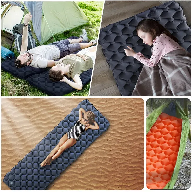 WEST TUNE Camping Sleeping Pad Ultralight Inflatable Mattress for Hiking