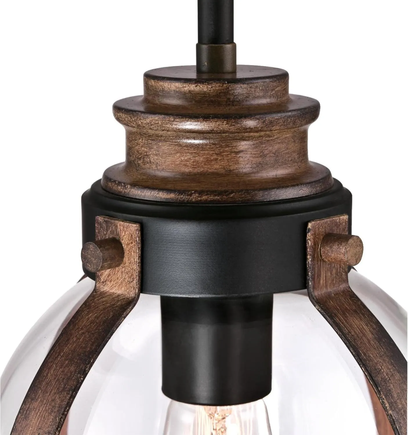 Westinghouse 6356300 Cindy Mini Pendant, 1 Light, Oil Rubbed Bronze , Oil-rubbed Bronze