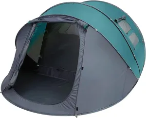 WHYATT 5-8 Person Pop up Tent, Tent Waterproof, Double Layer, Instant Tents for Camping, Hiking & Traveling, Portable Tent with Carry Bag