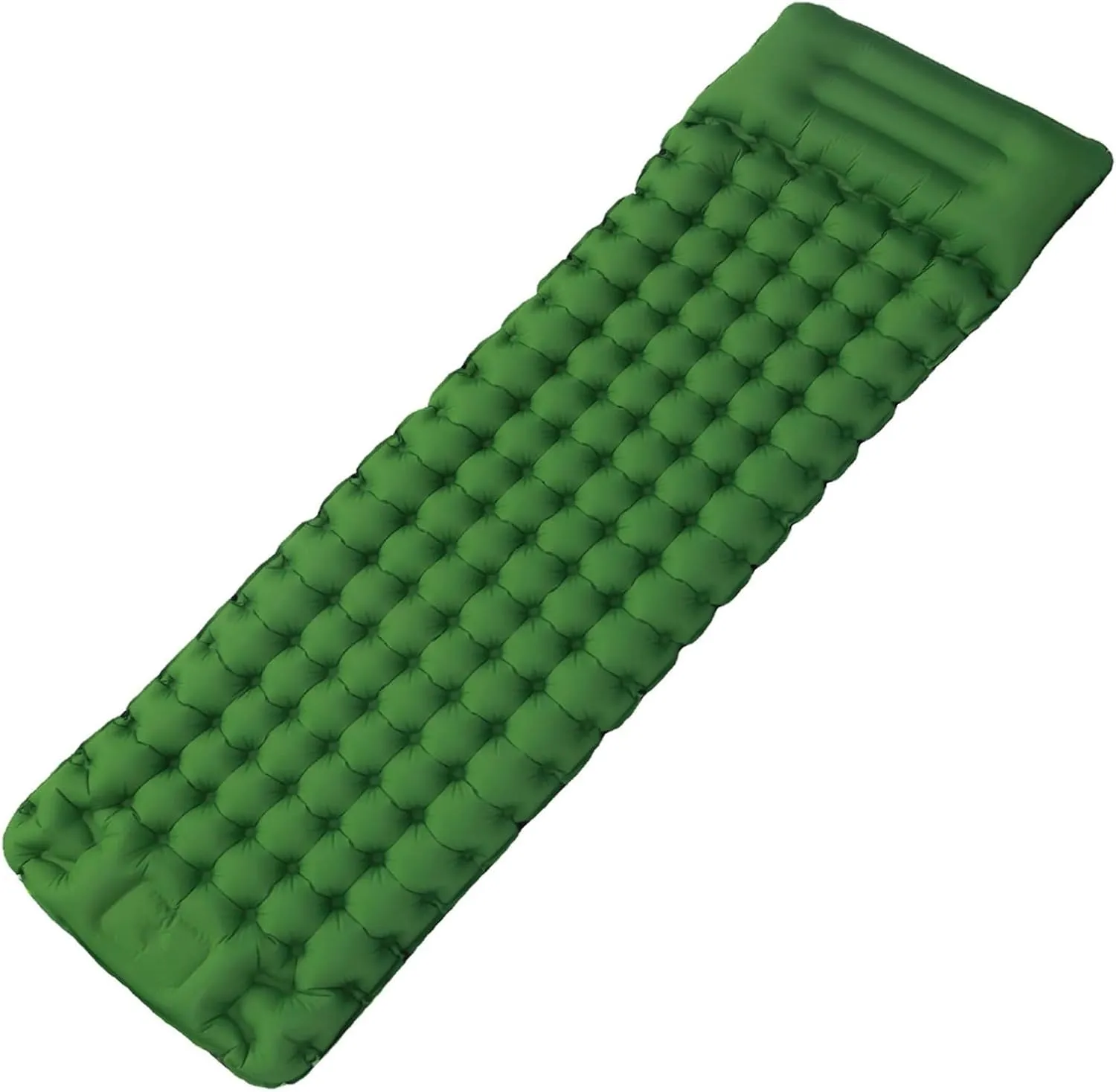WOLWES Inflatable Mat Outdoor Camping TPU Inflatable Mat Portable Foot Inflatable Sheet Single Inflatable Mattress Camping Tent Inflatable Sleeping Mat