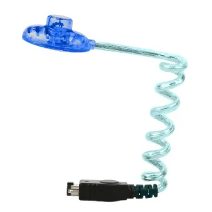 Worm Light for Gameboy Advance Illumination LED Lamps for GBA Light Console Replacement Screen Light White Light Plug and Play ABS (Blue1)