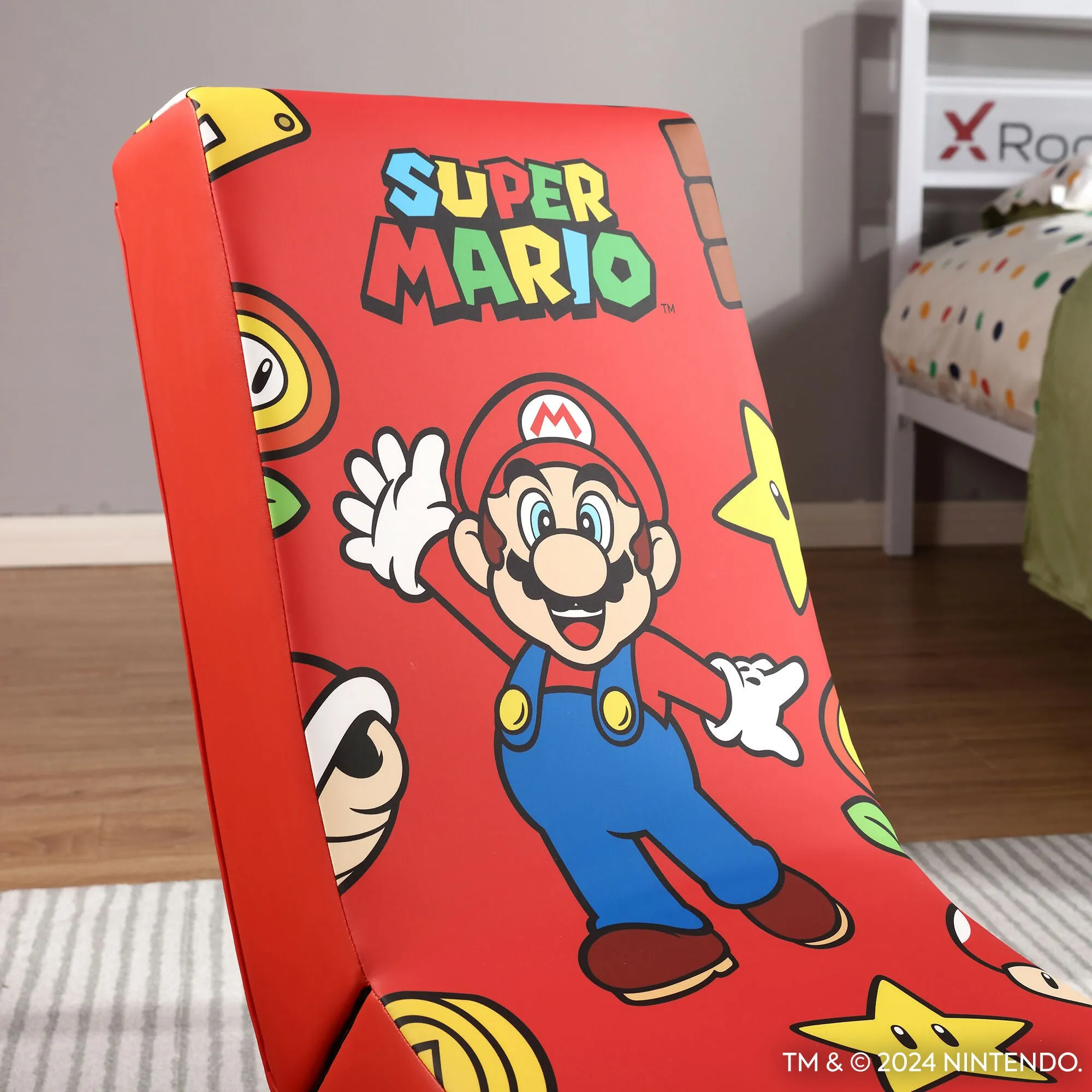 X Rocker Nintendo Video Rockers - Mario - Power Up Edition