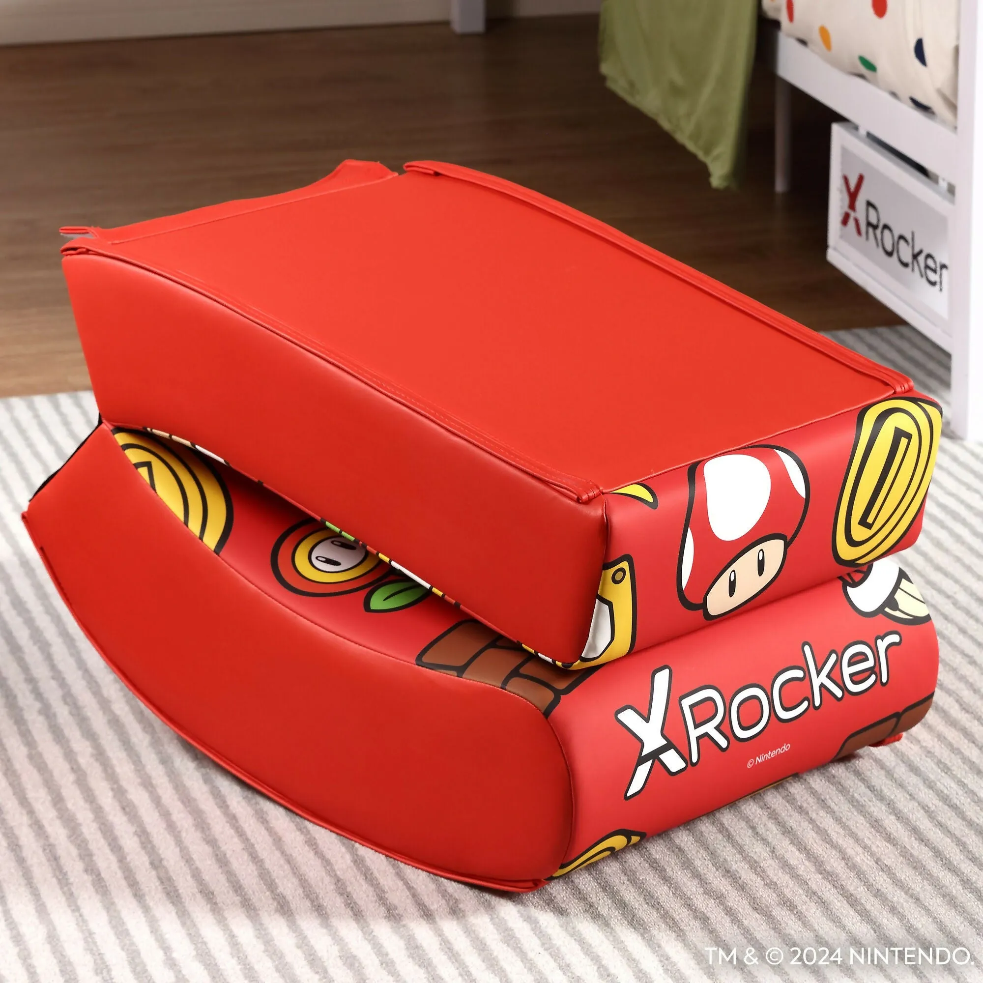X Rocker Nintendo Video Rockers - Mario - Power Up Edition