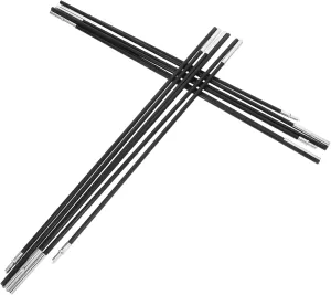 Yardwe Replacement Kit for Tent Pole Tarp Tent Lightweight Tent Poles Canopy Poles for Tarp Camping Tarp with