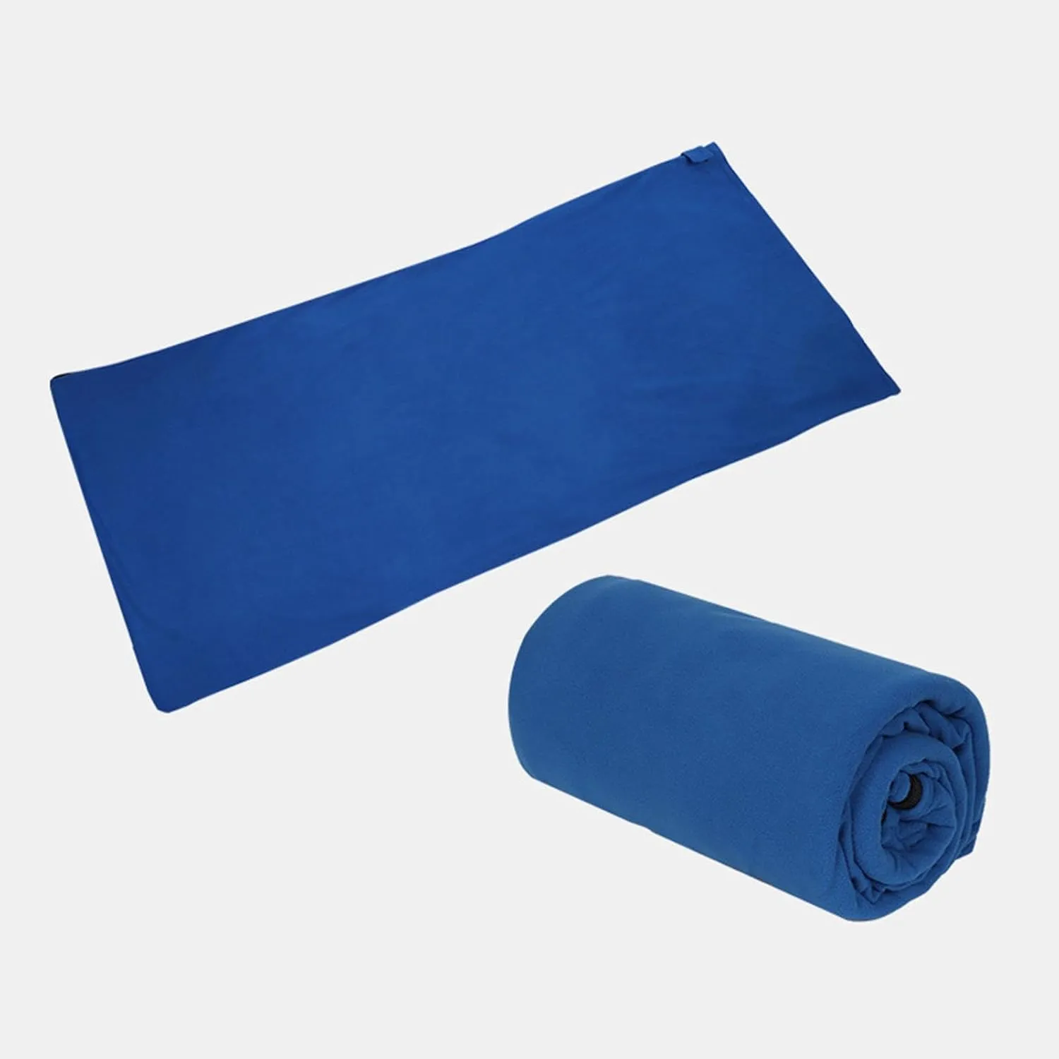 Yiju Portable Emergency Blanket with Sleeping Bag Liner for Outdoor Activities, Blue