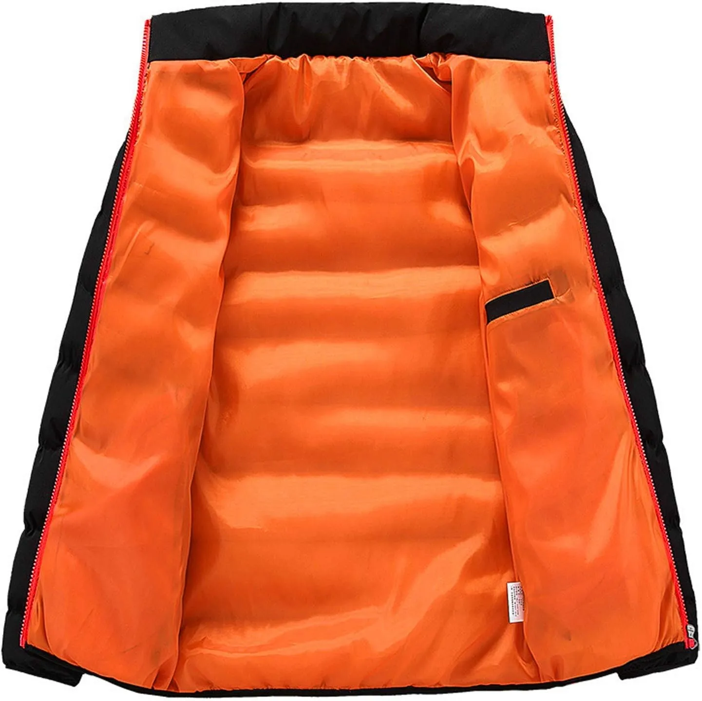 Ymosrh Men's Big and Tall Jackets Lightweight Packable Down Alternative Jacket Puffer Winter Coat Jacket, M-6XL