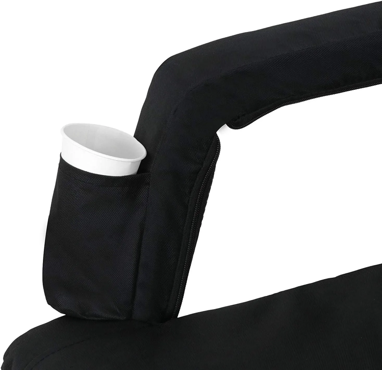 ZenStyle Stadium Seats Cushions Chair for Bleachers Benches, Padded with Cushion/Back/Arms,Water Resistant Reclining Chair for Outdoor or Indoor