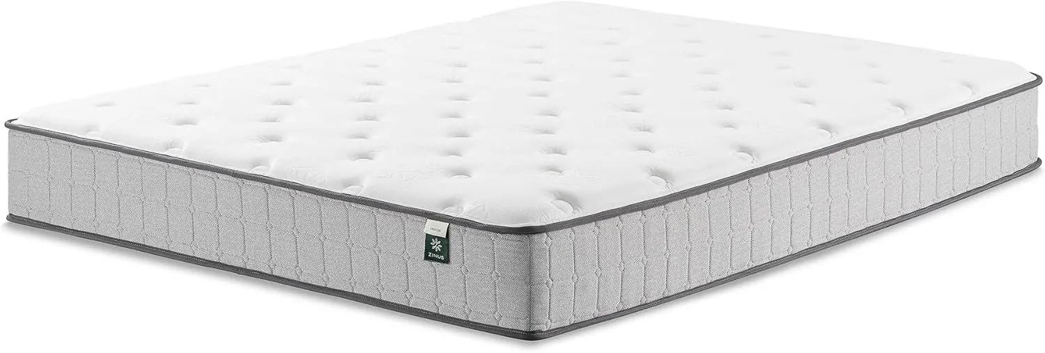 ZINUS 10 Inch Comfort Support Cooling Gel Hybrid Mattress, Full, Tight Top Innerspring Mattress, Motion Isolating Pocket Springs, Mattress in A Box