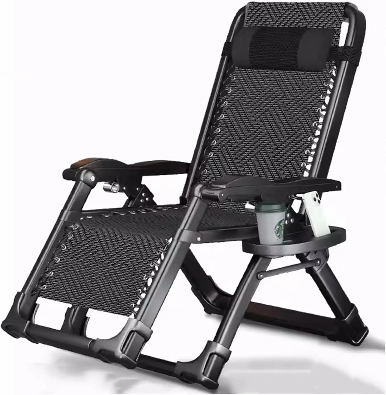 ZTGL C, Folding Camping Cot, Portable Sleeping Bed, Camping Lounge Chair, Outdoor Lightweight Bed, Office Nap Folding Lounge Chairs, Camping Cot for Adults